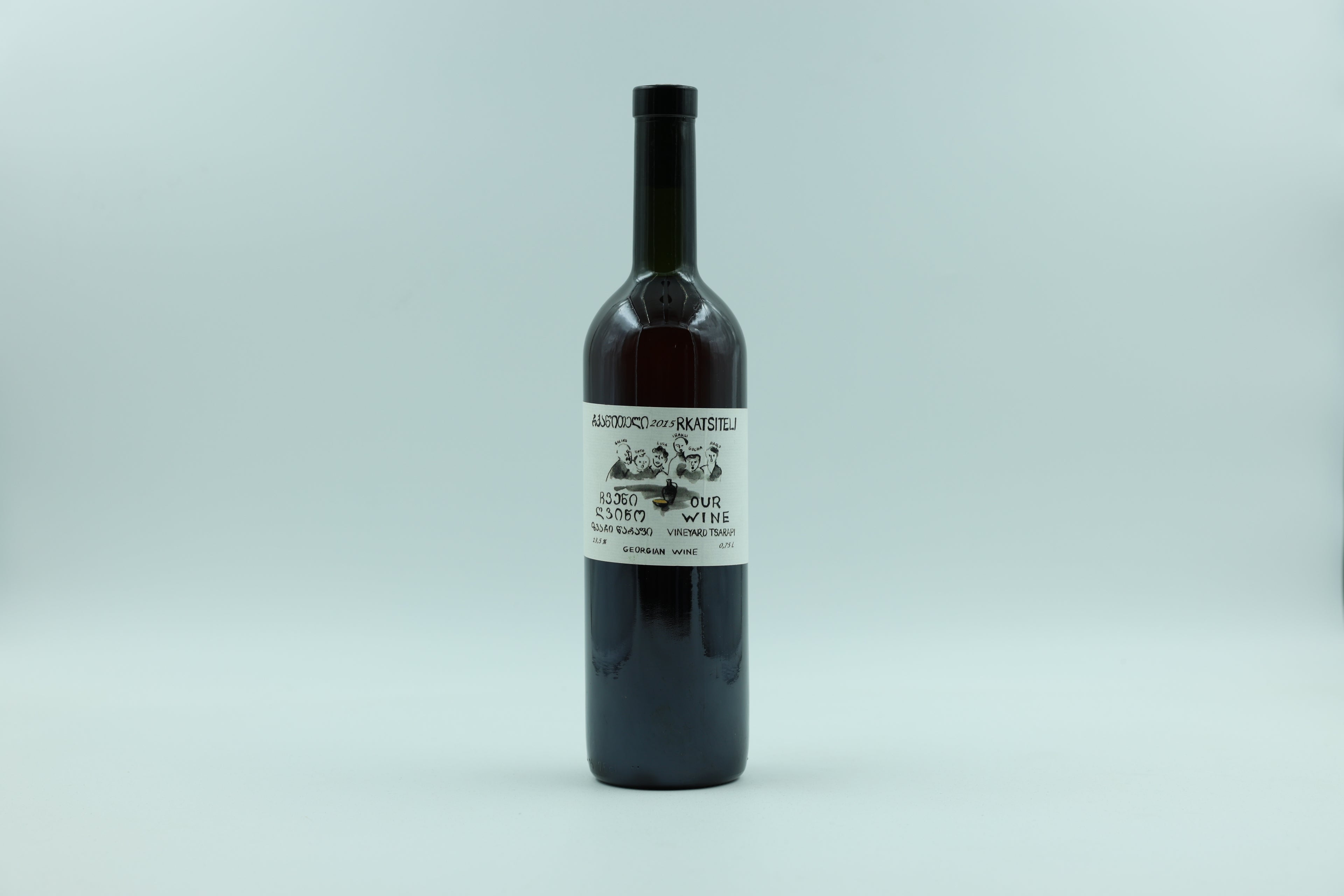 RKATSITELI QVEVERI OUR WINE  SOLIKO TSAISHVILI 2015